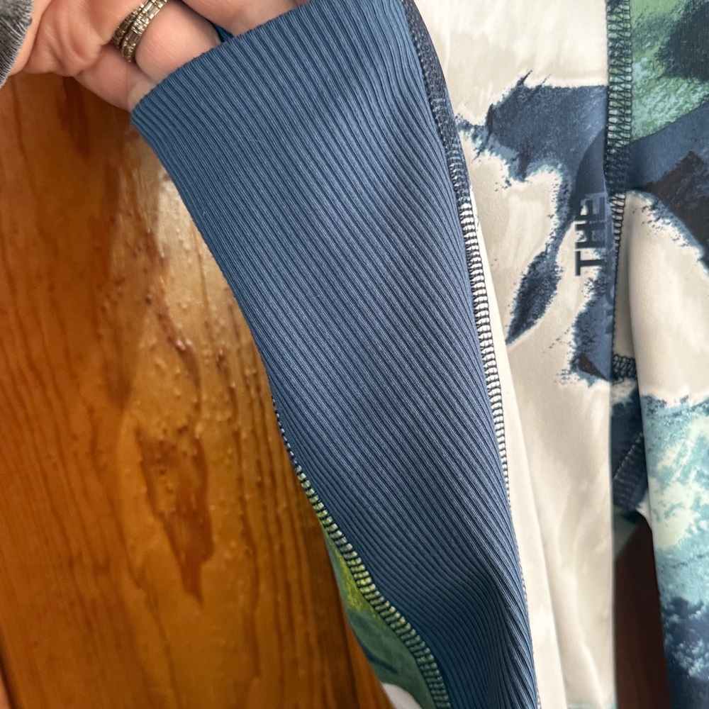 Abstract Print Leggings the north face legging pants size small workout gym - Picture 4 of 7